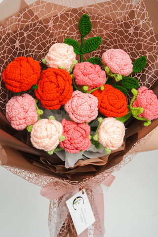 กุหลาบมอคค่า (12 ดอก)