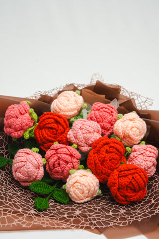 กุหลาบมอคค่า (12 ดอก)