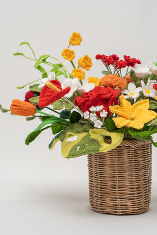 The Good Fortune Flower Basket