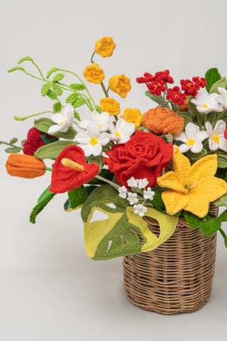The Good Fortune Flower Basket