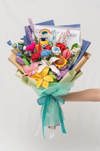 ความภาคภูมิใจในพิธีรับปริญญา + หมีหนึ่งตัว