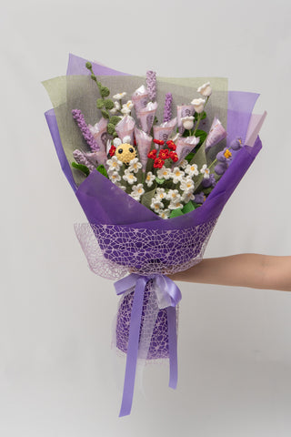 ช่อดอกไม้เงิน (สามารถกำหนดเองได้)