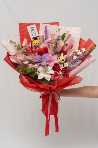 ช่อดอกไม้เงิน 2 (ปรับแต่งได้)