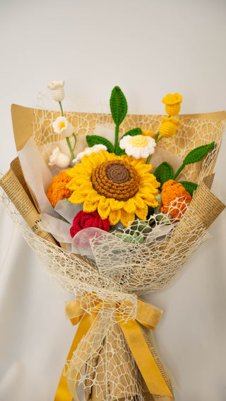 ช่อดอกไม้กลางฤดูใบไม้ร่วง