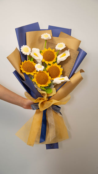 คัลลาลิลลี่ผสมดอกทานตะวัน (แสงแดดในวันที่อากาศครึ้ม)