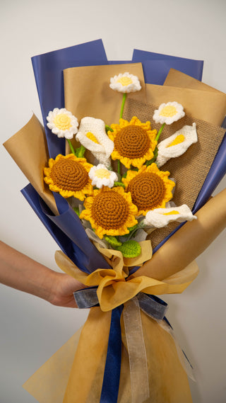 คัลลาลิลลี่ผสมดอกทานตะวัน (แสงแดดในวันที่อากาศครึ้ม)