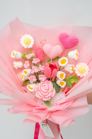 2 Hearts - Shades of Pink