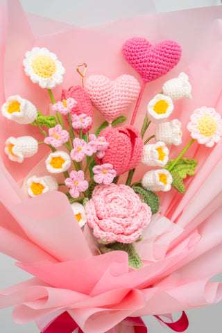 2 Hearts - Shades of Pink